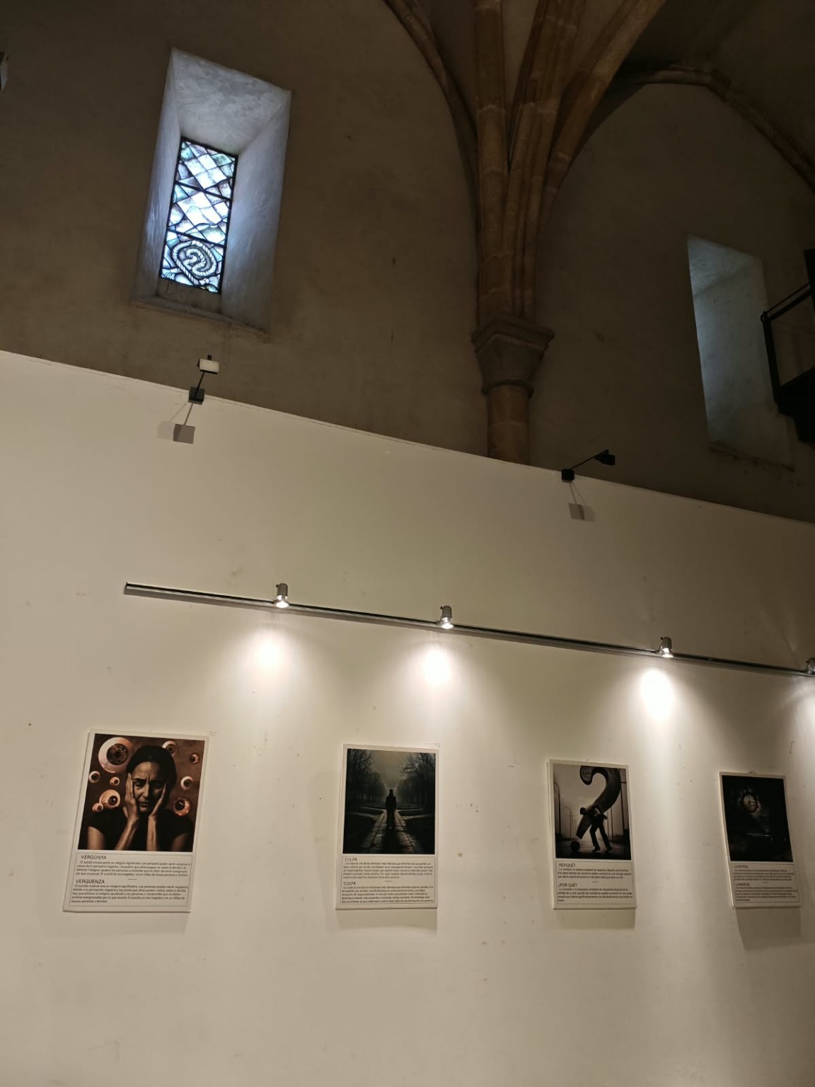 Vista general de l’exposició a Àvila
